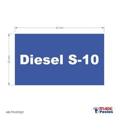 Adesivo de Bomba Diesel S-10 / Tradicional - comprar online