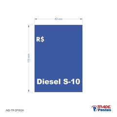 Adesivo de Bomba Diesel S-10 / Tradicional - comprar online
