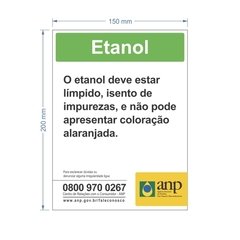 Adesivo ANP Etanol / AID-TR-SB0006 - comprar online