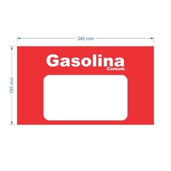 Adesivo Gasolina Comum / AID-TR-DF0001 - comprar online