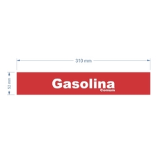 Adesivo Gasolina Comum / AID-TR-DF0001 na internet
