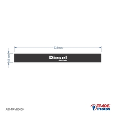 Adesivo De Bomba Diesel Aditivado / Tradicional - Trade Postos - Comunicação visual
