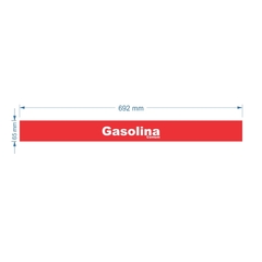 Adesivo Gasolina Comum / AID-TR-DF0001 - comprar online