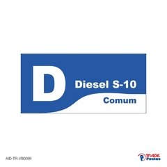 Adesivo Diesel S-10 Comum / AID-TR-VB0099