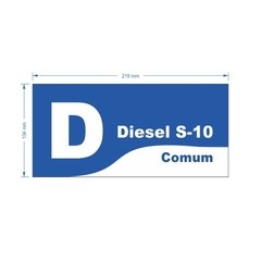 Adesivo Diesel S-10 Comum / AID-TR-VB0099 - comprar online