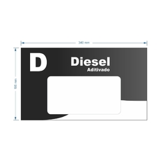 Adesivo de Bomba Diesel Aditivado / Onda na internet