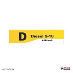 Adesivo Diesel S-10 Aditivado / AID-TR-VB0124