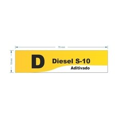 Adesivo Diesel S-10 Aditivado / AID-TR-VB0124 - comprar online