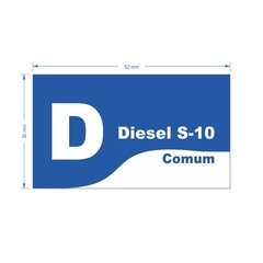 Adesivo Diesel S-10 Comum / AID-TR-VB0131 - comprar online