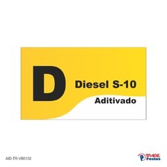 Adesivo Diesel S-10 Aditivado / AID-TR-VB0132