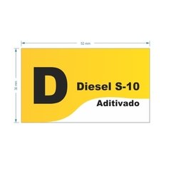 Adesivo Diesel S-10 Aditivado / AID-TR-VB0132 - comprar online
