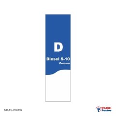 Adesivo Diesel S-10 Comum / AID-TR-VB0139