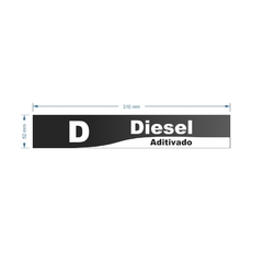 Adesivo de Bomba Diesel Aditivado / Onda na internet