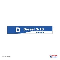 Adesivo Diesel S-10 Comum / AID-TR-VB0147