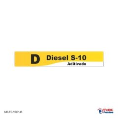 Adesivo Diesel S-10 Aditivado / AID-TR-VB0148