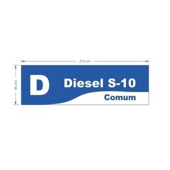 Adesivo Diesel S-10 Comum / AID-TR-VB0155 - comprar online