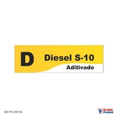 Adesivo Diesel S-10 Aditivado / AID-TR-VB0156