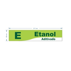 Adesivo de Bomba Etanol Aditivado / Onda - loja online