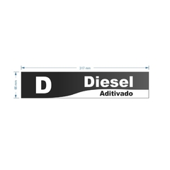 Adesivo de Bomba Diesel Aditivado / Onda - loja online