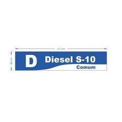 Adesivo Diesel S-10 Comum / AID-TR-VB0163 - comprar online