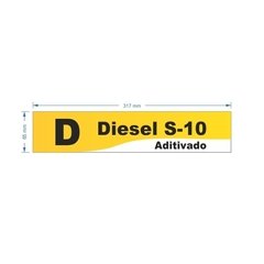 Adesivo Diesel S-10 Aditivado / AID-TR-VB0164 - comprar online
