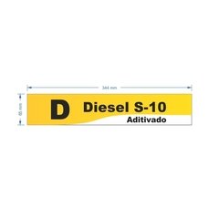 Adesivo Diesel S-10 Aditivado / AID-TR-VB0172 - comprar online