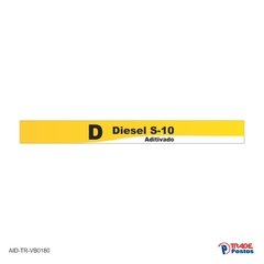 Adesivo Diesel S-10 Aditivado / AID-TR-VB0180