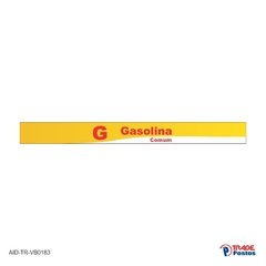 Adesivo Gasolina Comum / AID-TR-VB0183