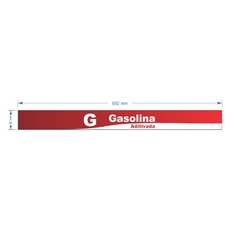 Adesivo de Bomba Gasolina Aditivada / Onda - comprar online