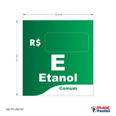 Adesivo Etanol Comum / AID-TR-VB0197 - comprar online