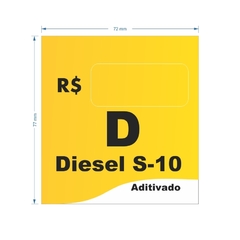 Adesivo de Bomba S-10 Aditivado / Onda - Trade Postos - Comunicação visual