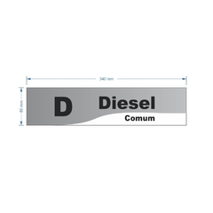 Adesivo de Bomba Diesel Comum / Onda - loja online