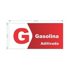 Adesivo Gasolina Aditivada / AID-TR-VB0224 - comprar online