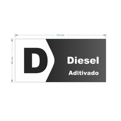 Adesivo de Bomba Diesel Aditivado / Seta