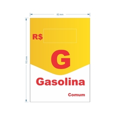 Adesivo de Bomba Gasolina Comum / Seta - comprar online