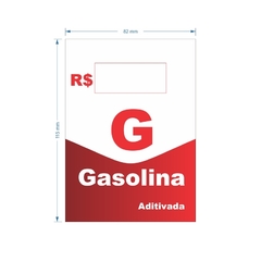 Adesivo de Bomba Gasolina Aditivada / Seta - comprar online