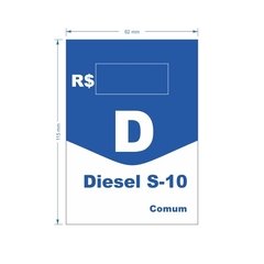 Adesivo Diesel S-10 Comum / AID-TR-VB0235 - comprar online