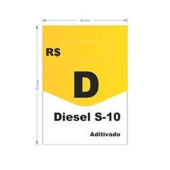 Adesivo de Bomba Diesel S-10 Aditivado / Seta - comprar online