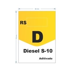 Adesivo Diesel S-10 Aditivado / AID-TR-VB0236 - comprar online