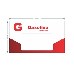 Adesivo de Bomba Gasolina Aditivada / Seta na internet