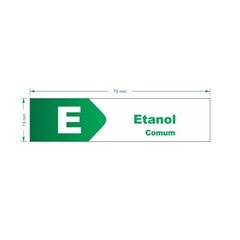 Adesivo Etanol Comum / AID-TR-VB0245 - comprar online