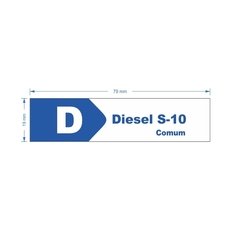 Adesivo Diesel S-10 Comum / AID-TR-VB0251 - comprar online