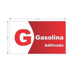 Adesivo Gasolina Aditivada / AID-TR-VB0256 - comprar online