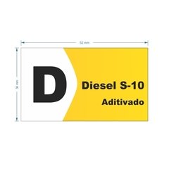 Adesivo Diesel S-10 Aditivado / AID-TR-VB0260 - comprar online