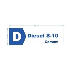 Adesivo Diesel S-10 Comum / AID-TR-VB0283 - comprar online