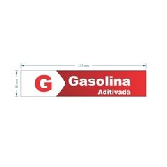 Adesivo Gasolina Aditivada / AID-TR-VB0288 - comprar online