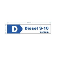 Adesivo Diesel S-10 Comum / AID-TR-VB0291 - comprar online