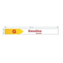 Adesivo Gasolina Comum / AID-TR-VB0303 - comprar online