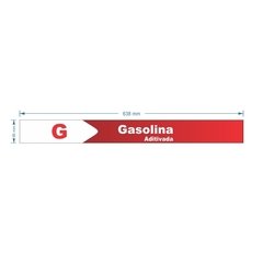 Adesivo Gasolina Aditivada / AID-TR-VB0304 - comprar online
