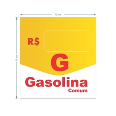 Adesivo de Bomba Gasolina Comum / Seta - Trade Postos - Comunicação visual